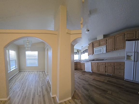 dining room and kitchen