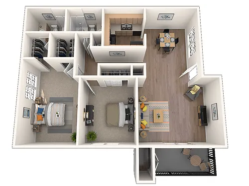 Floor plan B3 - Classic