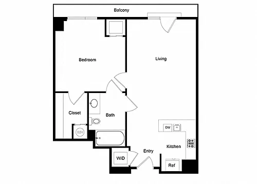 Floor plan A03