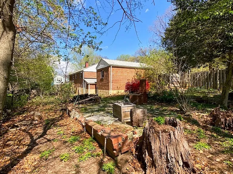 Large Backyard Garden