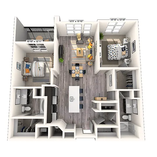 Floor plan B12