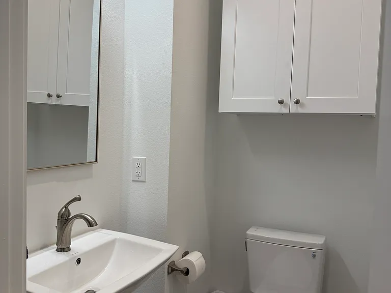 Half bath on first floor