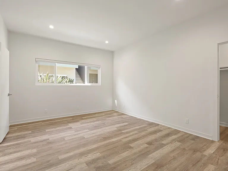 Spacious Bedroom With Closet