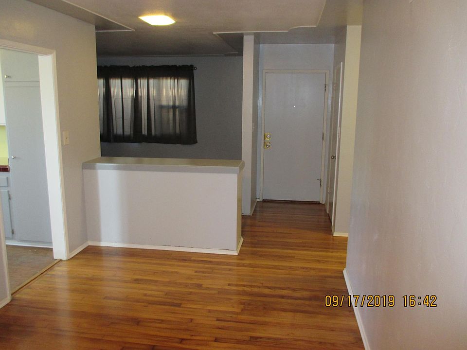 Dining room looking towards living room and front entrance.