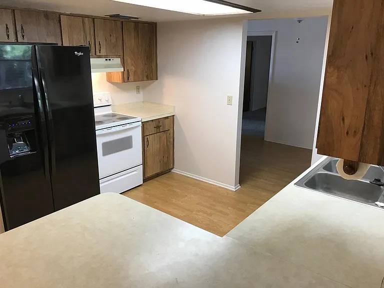 Kitchen viewed from family room