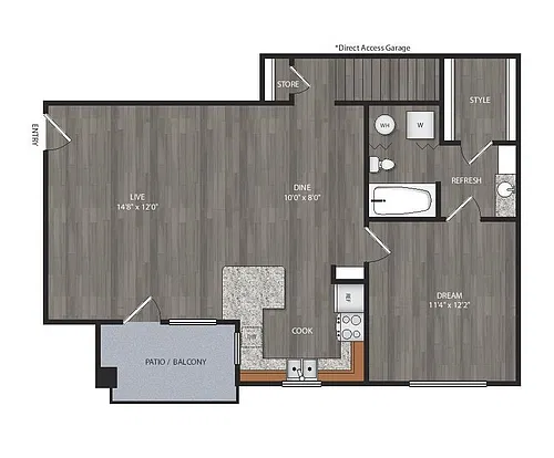 Floor plan A4G