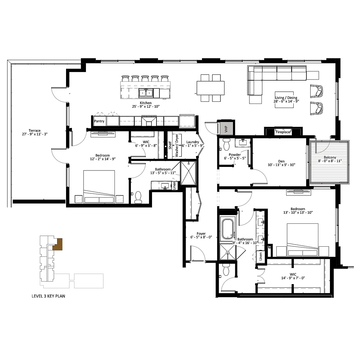 Floor plan Nova - Penthouse