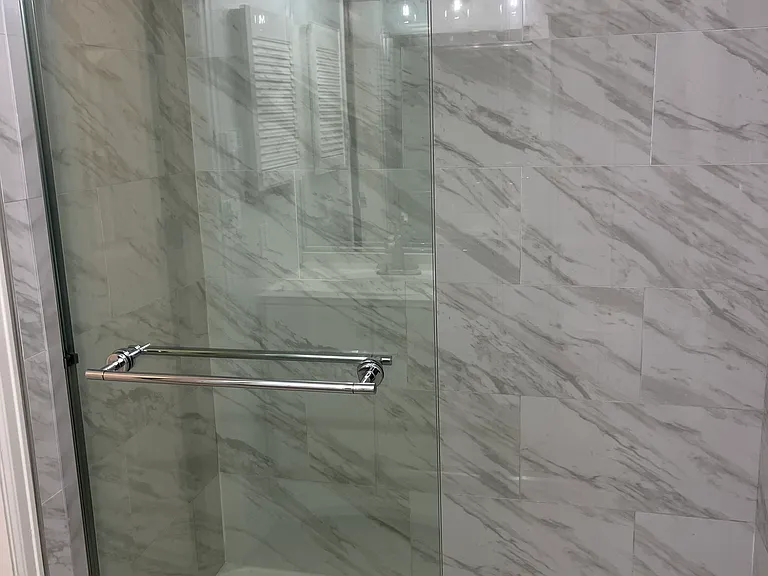 Master bathroom walk in shower
