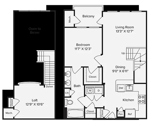 Floor plan A1L
