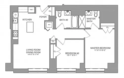 Floor plan C_B1