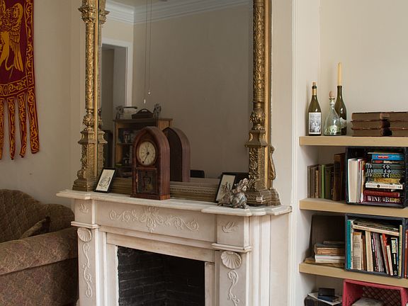 First floor fireplace