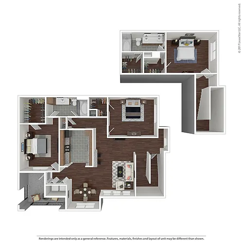 Floor plan C2 - Townhome