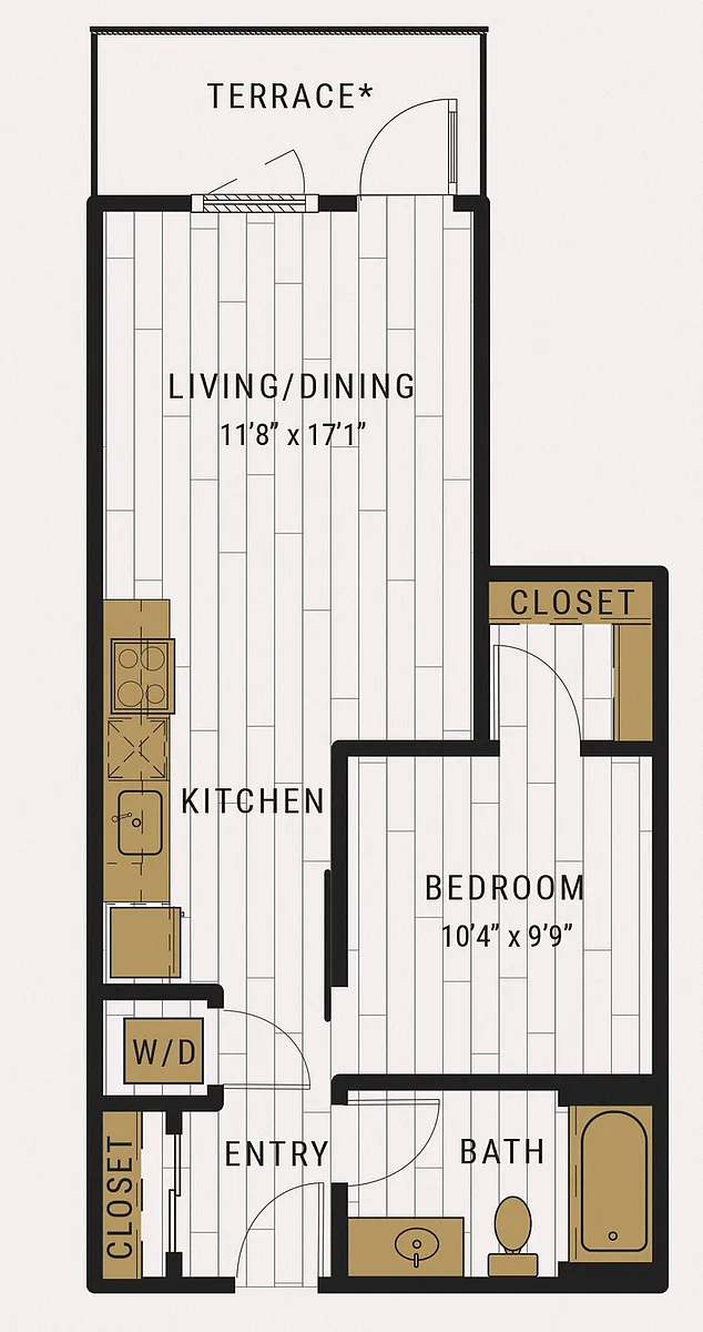 Floor plan A1C