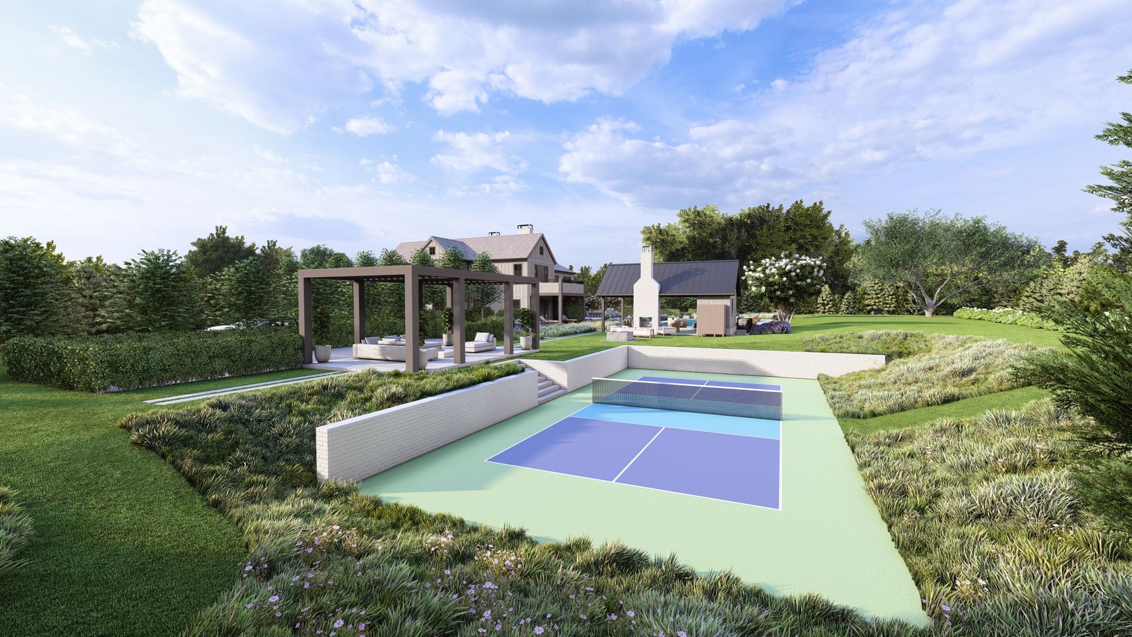  Private Pickleball Court