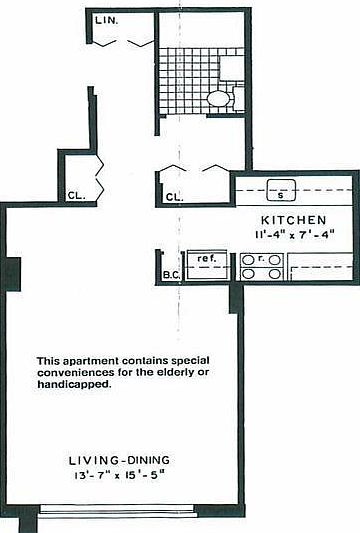 1st image of 175 W 87th St APT 21D