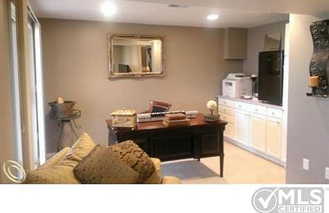 lower level office area