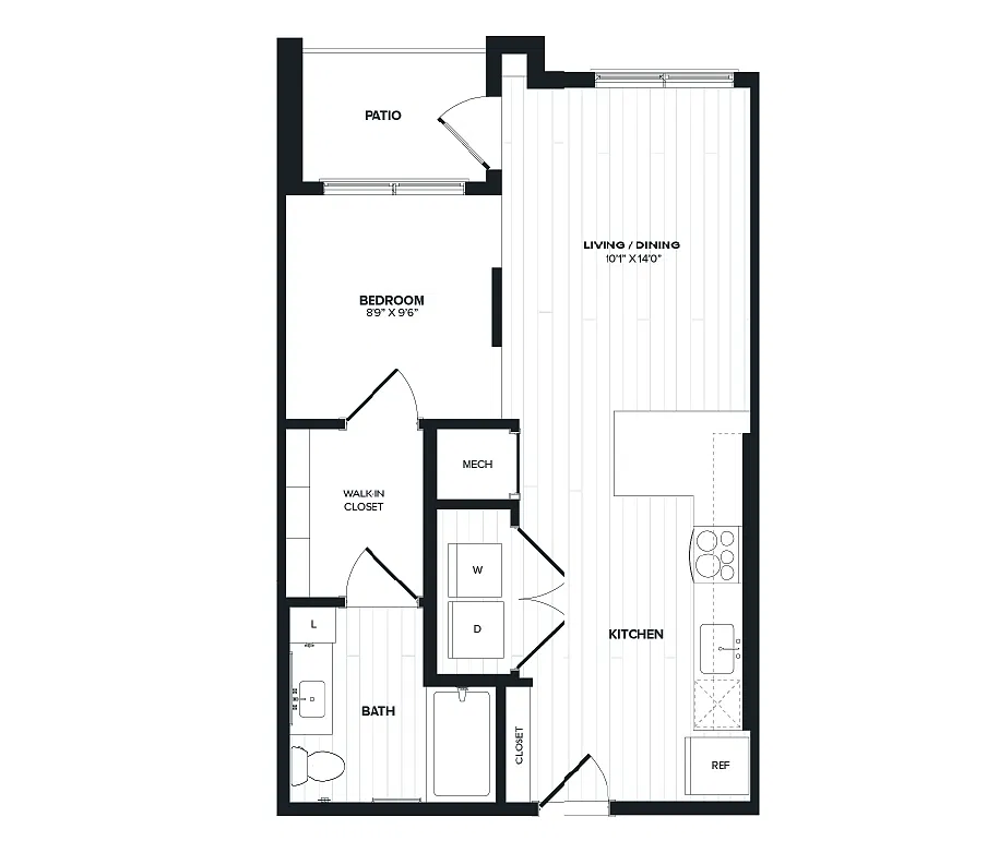 Floor plan S1a