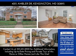 4215 Ambler Dr, Kensington, MD 20895