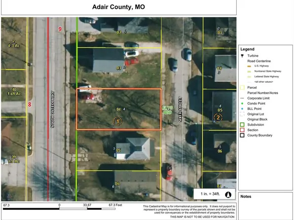 716 S 6th St, Kirksville, MO 63501