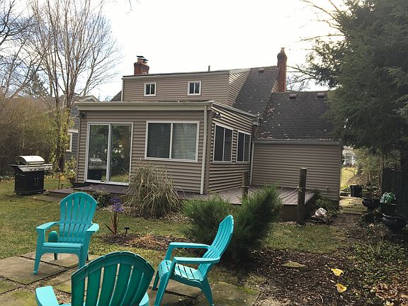 Rear view of house 