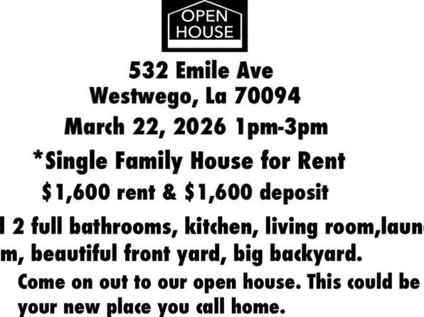 532 Emile Ave, Westwego, LA 70094