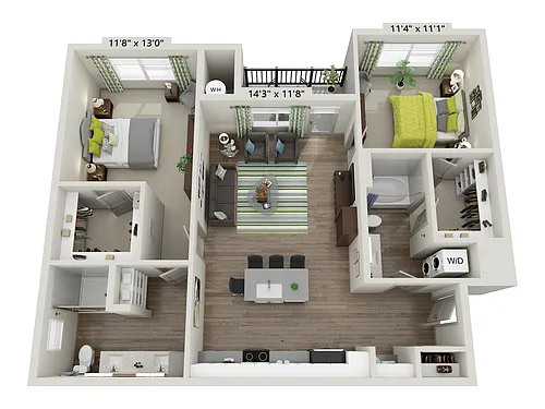 Floor plan Revel