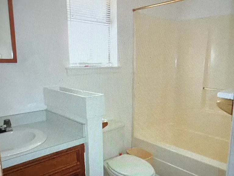 Bathroom tub/shower combo