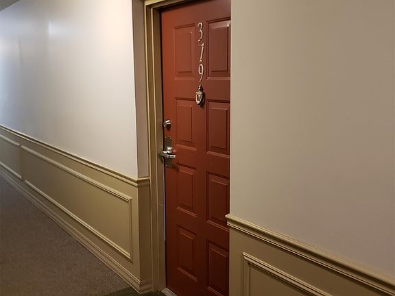 Door in Hallway of Building