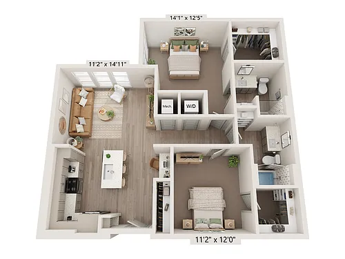 Floor plan A7
