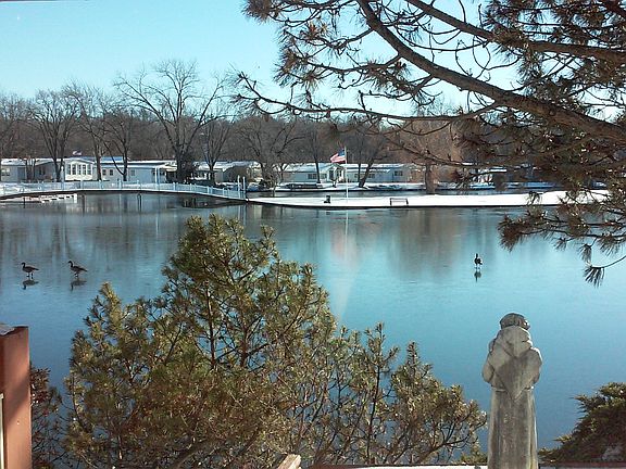 Lake view from office