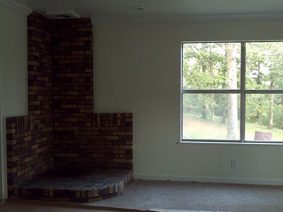 Spot for wood burning stove