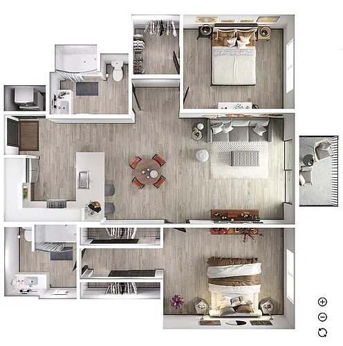 Floor plan 421