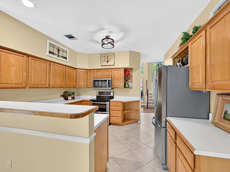 Kitchen with updated appliances