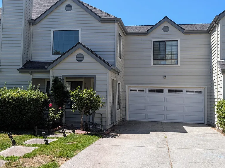 Front entry & Driveway