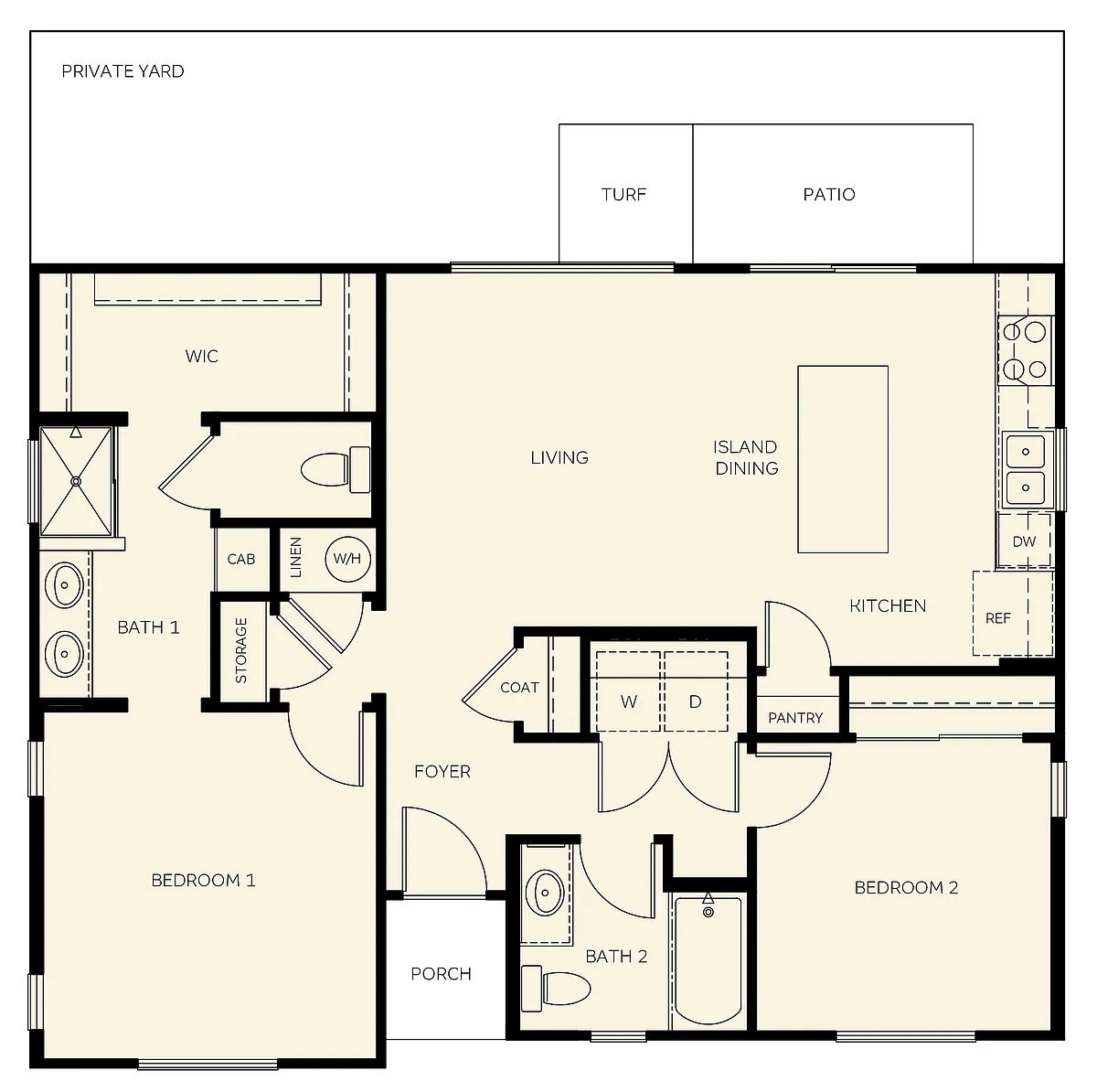 Floor plan B2