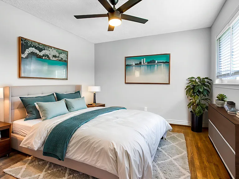 Suggested bedroom layout