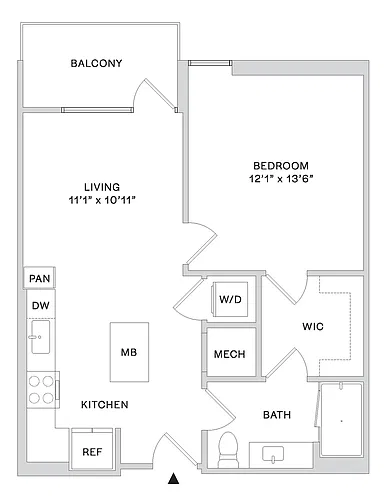 Floor plan A1H