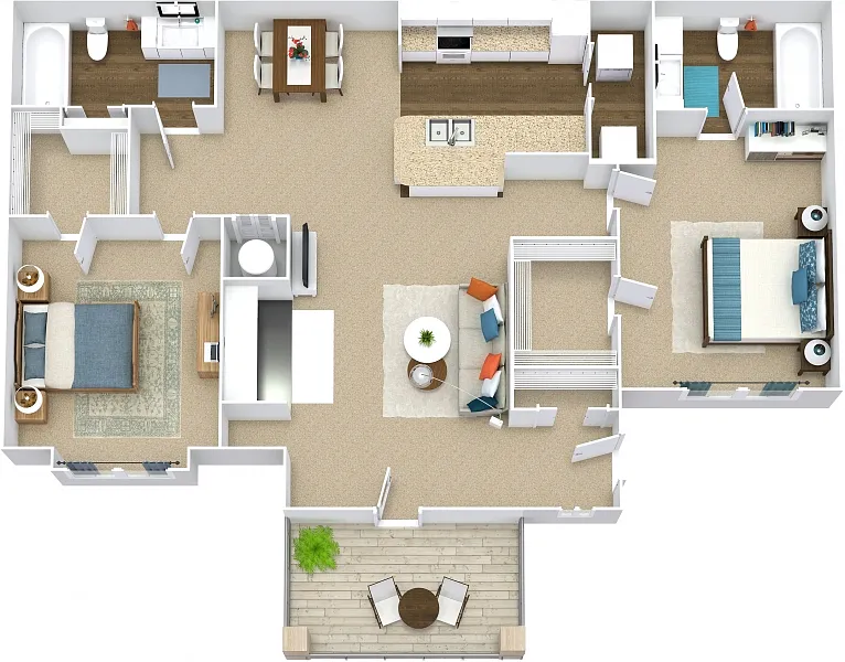Floor plan The Acacia