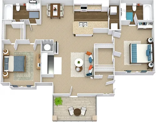 Floor plan The Acacia