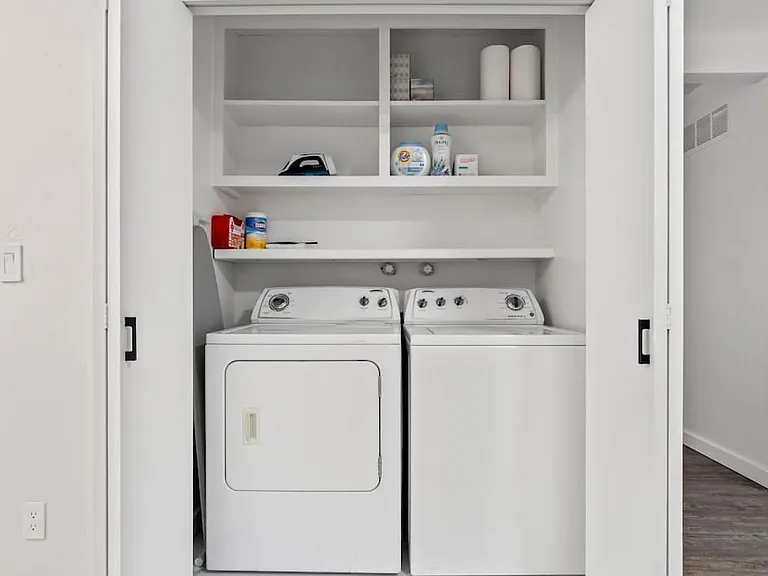 laundry area