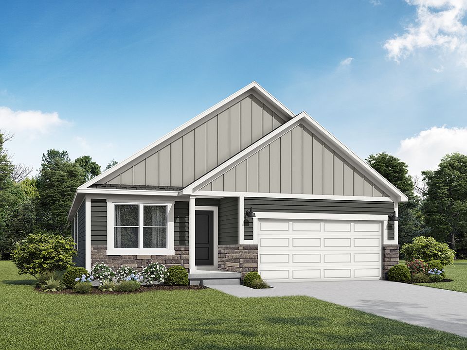 OE - Farmhouse elevation - 2 car