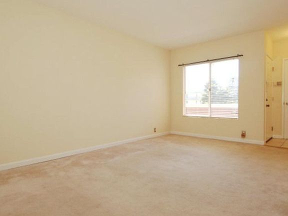 Living Room with Large window + view