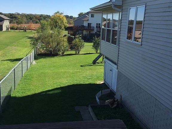 side and back yard