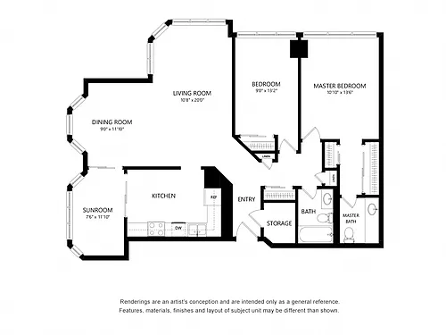 Floor plan I3-I1A