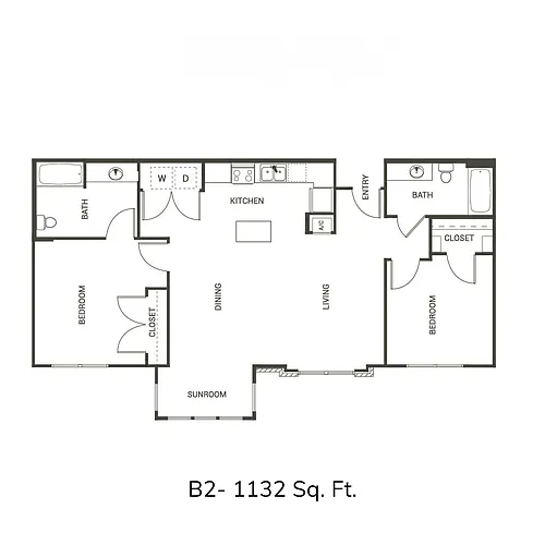 Floor plan B2
