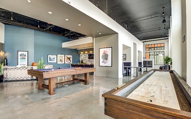 Community Game Room | Apartments in Hercules, CA | The Exchange Hercules Bayfront
