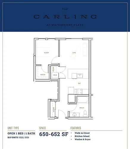 Floor plan B15