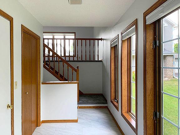 Large closet in foyer