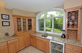 Kitchen Window With Pond View