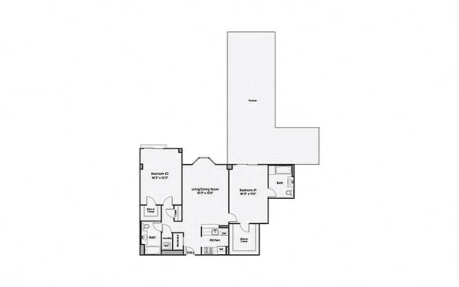 Floor plan B2-B